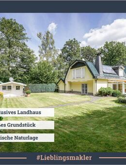 Landhaus mit eigenem Waldstück || Keller || Garage - 3 Carport-Plätze - Euskirchen