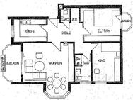 vollständig renovierte, sonnige 3-Zi-Wohnung im EG - zentrumsnah - Altdorf (Nürnberg)