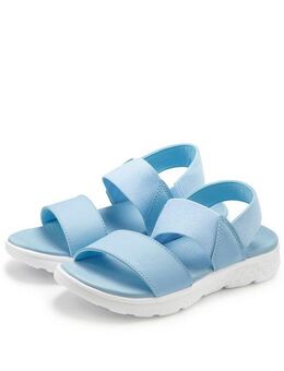 Vivance Sommerschuh Sandale Sandalette, Sommerschuh mit leichter Sohle & elastischen Riemen VEGAN