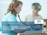 Oberarzt Orthopädie (m/w/d) für den Standort Caspar Heinrich Klinik | Stellen-ID 00828 - Paderborn