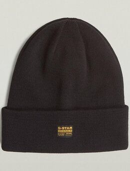 G-STAR Beanie Effo Long Beanie mit Aufnäher vorn