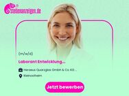 Laborant Entwicklung (m/w/d) - Kleinostheim