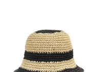 LASCANA Strohhut Bucket Hat aus Stroh, Sommerhut, Kopfbedeckung VEGAN