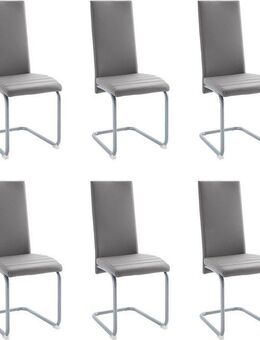 Home affaire Esszimmerstuhl Genua (Set, 6 St), (2 oder 6 Stück), Bezug in Kunstleder