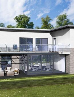 Exklusive möblierte 2 Zimmer-Wohnung mit Süd-/Westbalkon und Garage - Bad Oeynhausen