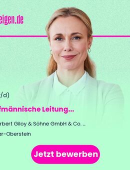 Kaufmännische Leitung (m/w/d) - Idar-Oberstein
