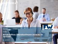 Bürokauffrau / Bürokaufmann (w/m/d) im Vertrieb - Karben