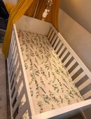 Paidi Gitterbett Carlo 70x140cm inkl. Matratze und Umbauset in 66399