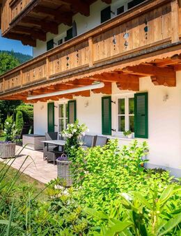 ELEGANTE UND SONNIGE GARTENMAISONETTE-WOHNUNG, BAD WIESSEE - Bad Wiessee