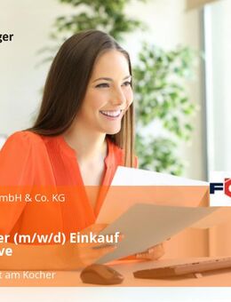 Mitarbeiter (m/w/d) Einkauf Automotive - Neuenstadt (Kocher)