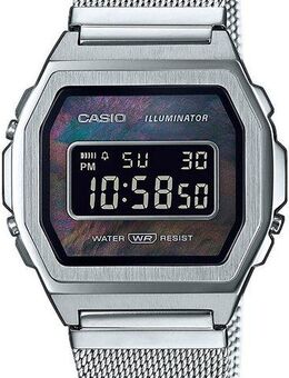 CASIO VINTAGE Chronograph A1000M-1BEF, Quarzuhr, Armbanduhr, Damen, Herren, digital, retro, Stoppfunktion