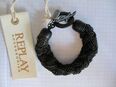 Gürtel REPLAY, Schmuck, Armband DICKE Kette Geflochtener Zopf, 17cm in 40235