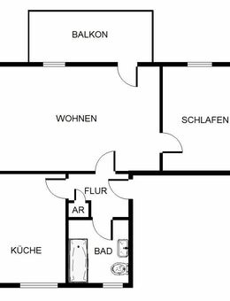 Demnächst frei! 2-Zimmer-Wohnung in Bergkamen Nordberg - Bergkamen