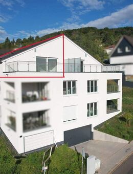 Exklusive Maisonettewohnung mit Rheinblick & Aufzug - Neubau-Erstbezug auf der Binger Elisenhöhe - Bingen (Rhein)