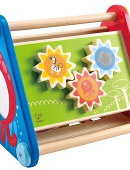 Hape Motorikwürfel Tierische Actionbox