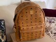 MCM Stark Small Medium Rucksack Bag Neu Cognac Backpack Tasche in 8152