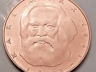 5 Deutsche Mark Gedenkmünze "Karl Marx 1818 - 1883" 1983 Prägeort J - Borken