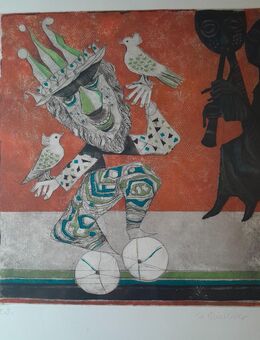 Alfred Finsterer - Untitled - Kunstdruck / Radierung sig. e.a. - Nürnberg