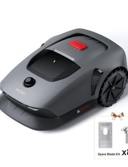 Mova Rasenmähroboter »MOVA 600 Kit«, bis 600 m² Rasenfläche, (mit Ladestation und umfangreichem Zubehör), 600m², Ersatzklingen, Schnitthöhe (2-6cm)