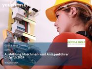 Ausbildung Maschinen- und Anlagenführer (m/w/d) 2024 - Gütersloh