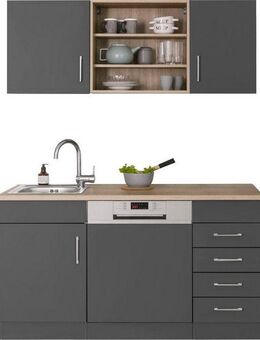 KOCHSTATION Pantryküche KS-Mali, Breite 150 cm, mit E-Geräten