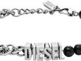 Diesel Armband Schmuck Geschenk Edelstahl Armschmuck Armkette FONT, DX1541040, mit Achat in 00000