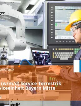 Techniker (w/m/d) Service Terrestrik in der Serviceeinheit Bayern Mitte - Regensburg
