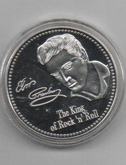 Medaille Elvis Presley King of Rock n Roll - Datteln