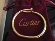 Cartier Armreif in 750 Gelbgold in der Größe 17 in Nagelform - Witzenhausen
