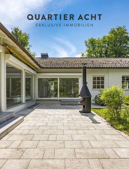 QVIII - SONNIGER BUNGALOW MIT GROSSEM GARTEN - Grünwald