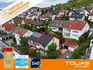 Doppelhaushälfte mit Herz und Ausbaupotenzial - am Fuße der Weinberge. Ruhig und zentral gelegen. - Weinstadt