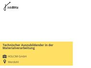 Technischer Auszubildender in der Materialverarbeitung - Werdohl