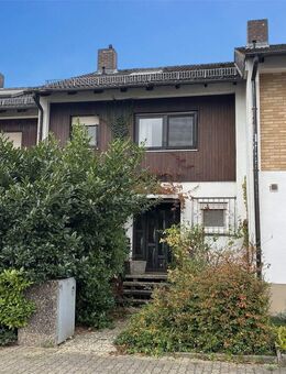 BIETERVERFAHREN - PROVISIONSFREI für Käufer - Reihenmittel aus Nachlass mit Garage und Garten - Dannstadt-Schauernheim