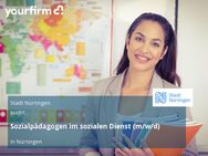 Sozialpädagogen im sozialen Dienst (m/w/d) - Nürtingen