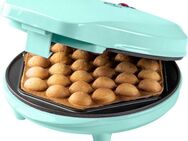 bestron Waffeleisen ABWM300, 700 W, für Bubble Waffeln zum Befüllen, mit Backampel & Antihaftbeschichtung