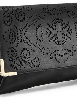 Vivance Umhängetasche Clutch, Abendtasche, Minibag, Handtasche, Schultertasche, Crossbody Bag VEGAN