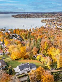 Klassisch-luxuriöse Villa von 2018 mit traumhaftem Seeblick in ruhiger Lage - Herrsching (Ammersee)