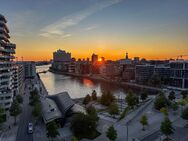 Strandhaus - Hafencity, 2 Zimmerwohnung mit Traumblick auf Hamburg, Tiefgaragenstellplatz, Concierge u.v.m. - Hamburg