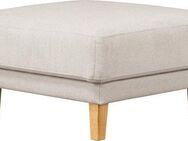 Home affaire Polsterhocker TRIPLO passend zur Serie, Maße B/T/H: 82/72/46 cm, mit Wellenunterfederung, in hochwertiger Verarbeitung