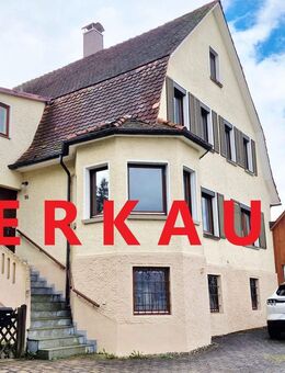 VERKAUFT - Einfamilienhaus mit charmantem Baustil und Blick über Kernstadt Mengen - Mengen