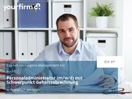 Personaladministrator (m/w/d) mit Schwerpunkt Gehaltsabrechnung - Frankfurt (Main)