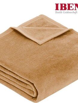 Wohndecke Luxus, IBENA, verschiedene Größen, unifarbenes Design, Kuscheldecke, Made in Europe