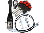 Premium Hydraulikventil Hydraulikverteiler 2 SEK 80L SET Joystick Bowdenzug Frontlader Landmaschinen Landwirt Forst Set21541 - Wuppertal
