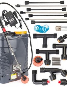 Drucksprühgerät Rückenspritze Drucksprüher Pumpsprüher Gartenspritze Akku im XXL Set Set534 - Wuppertal