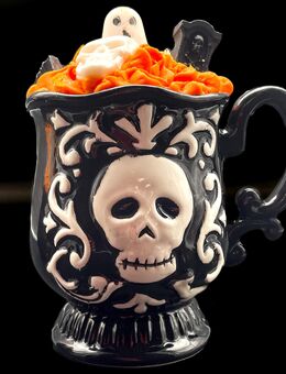Duftkerze „Halloween Mug“ skull,Muster ❤️24,99€❤️ - Weimar
