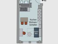 Vermietung von nur noch 6 vollmöblierten 1-Zimmer- Apartments in zentrumsnähe Nürnberg; Erstbezug - Nürnberg