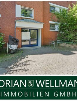 Bremen - Arbergen | Charmante Erdgeschosswohnung mit einem großem Wohnzimmer, Terrasse und Stellplatz - Bremen