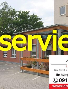** Reserviert ** Erlangen-ZENTRUM - gepflegte 2-Zimmer-Wohnung im Erdgeschoss mit Terrassen-Freisitz - Erlangen