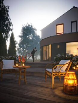 Baugrundstück mit Neubau - Einfamilienhaus in schöner Lage - Weinböhla