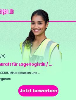 Fachkraft für Lagerlogistik / Verladebeauftragten (m/w/d) - Burgbrohl